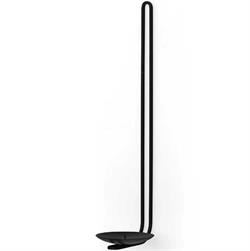 Clip Wall Candle Holder Audo Sort Højde 34 cm LYSESTAGE